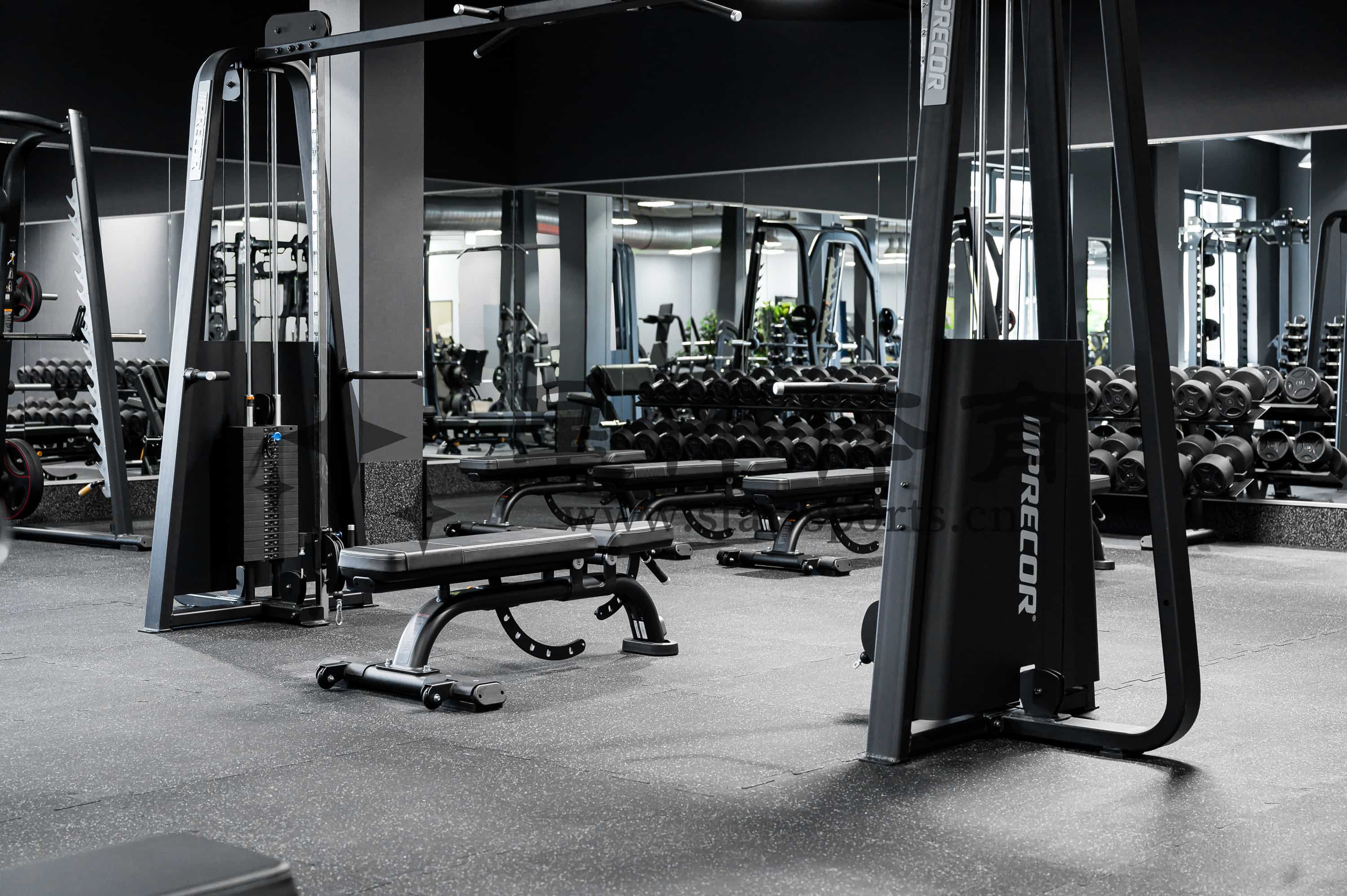 Precor必确健身器材龙门架锻炼人的那些部位